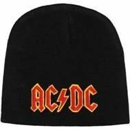 AC DC - -Embroidered - Logo Beanie - One Size Fits All